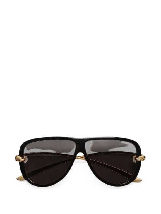 26FW 보테가베네타 선글라스 A002JCVBL801280 BLACK GOLD - BOTTEGA VENETA