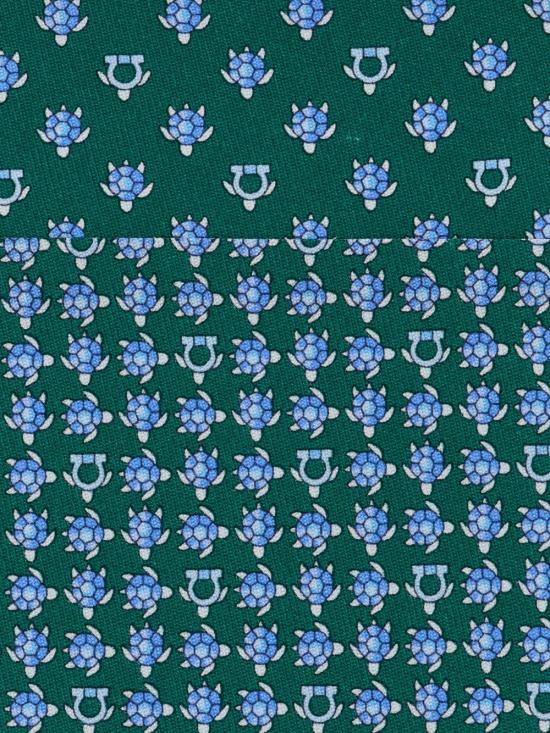 26FW 살바토레 페라가모 넥타이 794744351456VERDE Patterned - SALVATORE FERRAGAMO