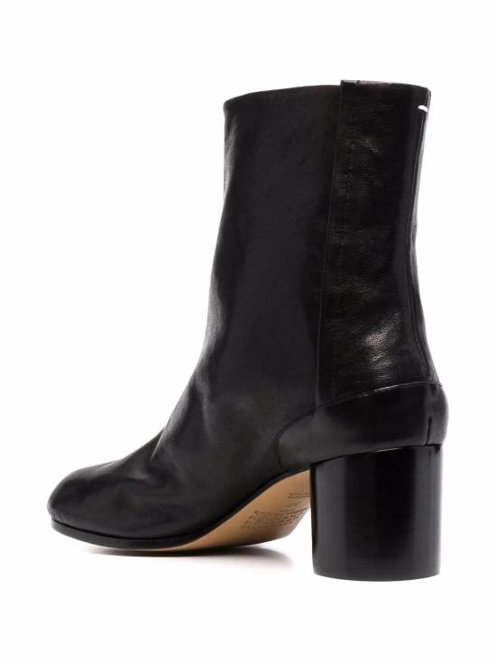 26FW 마르지엘라 타비 빈티지 레더 부츠 S58WU0246P3753T8013 Black - MAISON MARGIELA