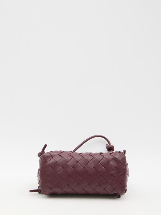 26FW 보테가베네타 인트레치아토 콘서트 파우치 794258VCPP12247 BAROLO GOLD - BOTTEGA VENETA