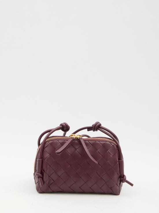 26FW 보테가베네타 인트레치아토 콘서트 파우치 794258VCPP12247 BAROLO GOLD