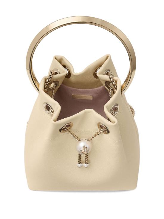 26FW 지미추 클러치/파우치 BONBONTYTBUTTERMILKLIGHTGOLD Beige - JIMMY CHOO