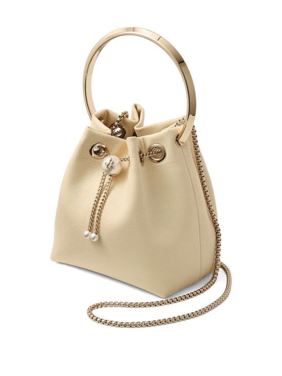 26FW 지미추 클러치/파우치 BONBONTYTBUTTERMILKLIGHTGOLD Beige - JIMMY CHOO