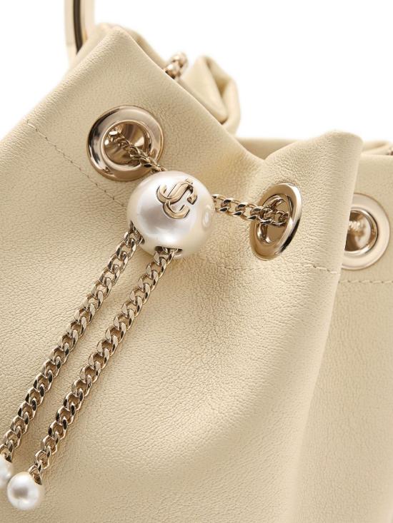 26FW 지미추 클러치/파우치 BONBONTYTBUTTERMILKLIGHTGOLD Beige - JIMMY CHOO