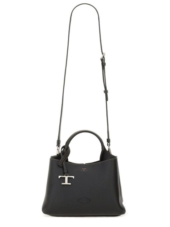 26FW 토즈 마이크로 토트백 XBWAPAEL000QRIB999 Black - TODS
