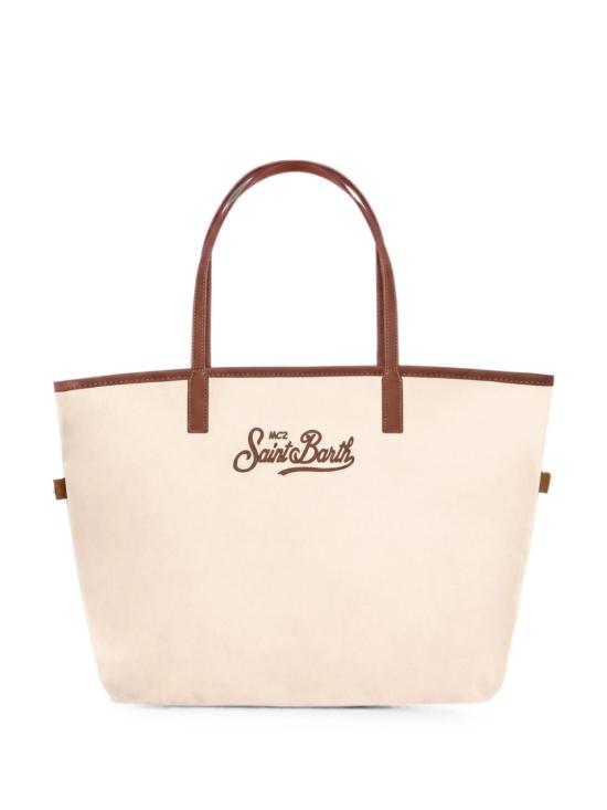 26SS 세인트바쓰 토트백 CITYBAGNYLON01818L1018EMB Beige - MC2 SAINT BARTH