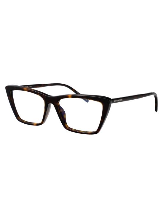  생로랑 안경 SL737MICATHINOPT002 BROWN - SAINT LAURENT