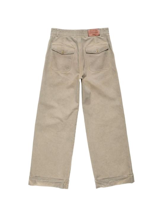 26FW 아크네 스튜디오 스테인드 트윌 팬츠 BK0779DFJ BEIGE - ACNE STUDIOS