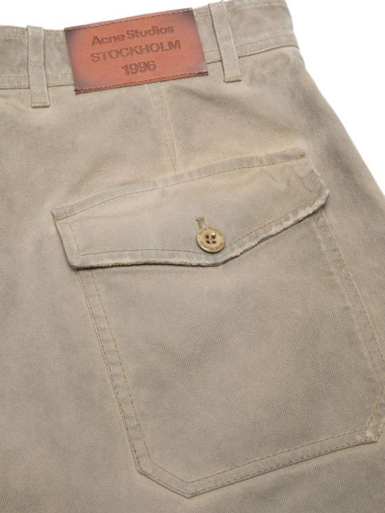 26FW 아크네 스튜디오 스테인드 트윌 팬츠 BK0779DFJ BEIGE - ACNE STUDIOS