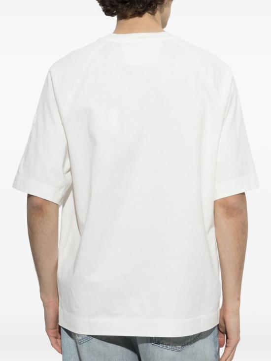 26FW 씨피 컴퍼니 반팔 티셔츠 21CMTS099A110580W 103 WHITE - C.P. COMPANY