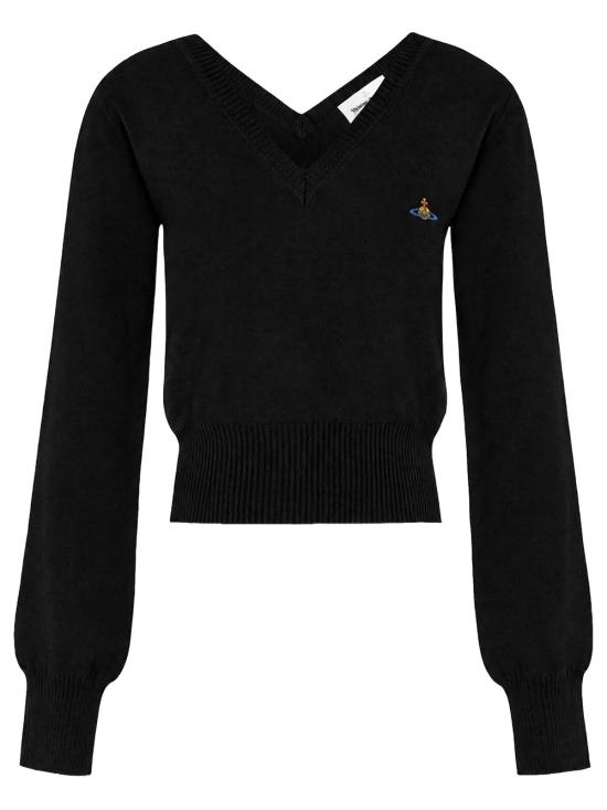 26FW 비비안웨스트우드 스웨터 1803007NY001V N402 BLACK
