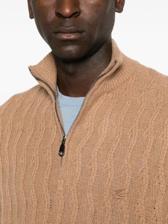 26FW 에트로 집업 니트 MRKF0115AU12P M0006 NUDE NEUTRALS - ETRO