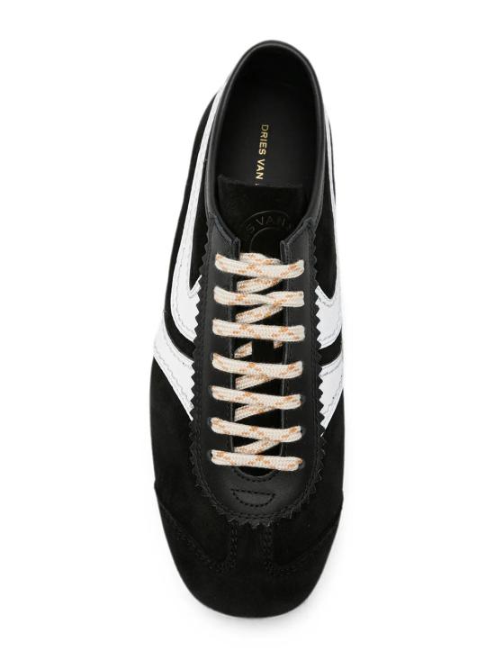 26FW 드리스 반 노튼 스니커즈 01317000133 998 BLACK - DRIES VAN NOTEN