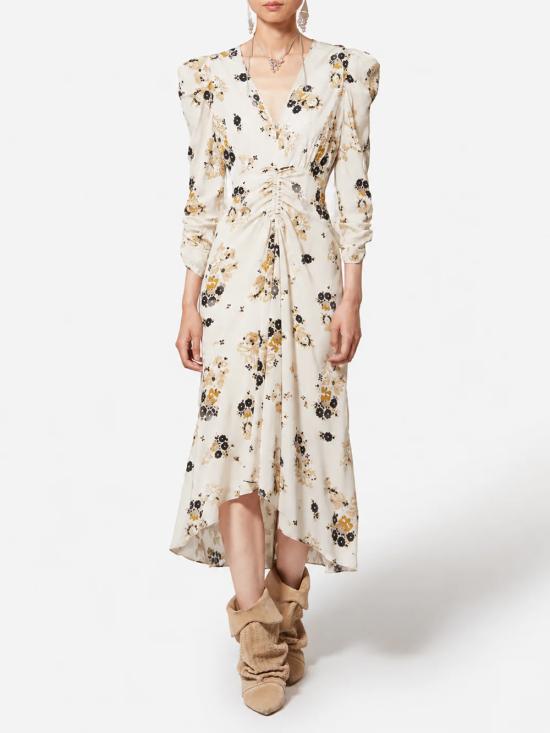 26FW 이자벨마랑 롱 원피스 RO0011FAD3J07I 23EC NUDE NEUTRALS - ISABEL MARANT