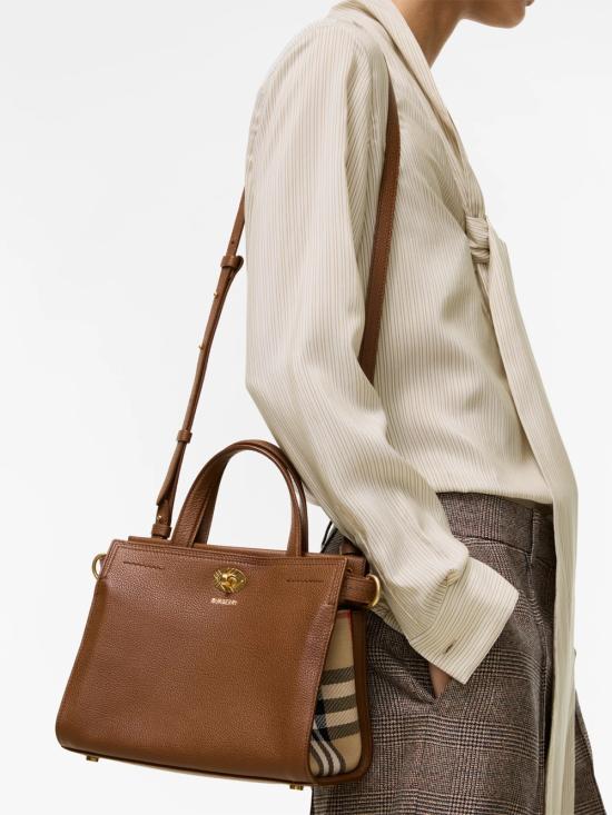 26FW 버버리 토트백 8129093 B8630 BROWN - BURBERRY