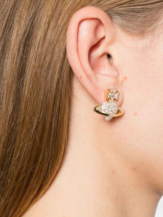 26SS 비비안웨스트우드 아그나타 실버 귀걸이 6201036H R102 METALLIC - VIVIENNE WESTWOOD