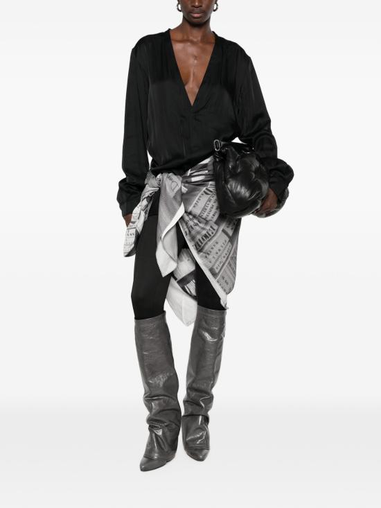 26FW 릭 오웬스 셔츠 RP02F5244 09 BLACK - RICK OWENS