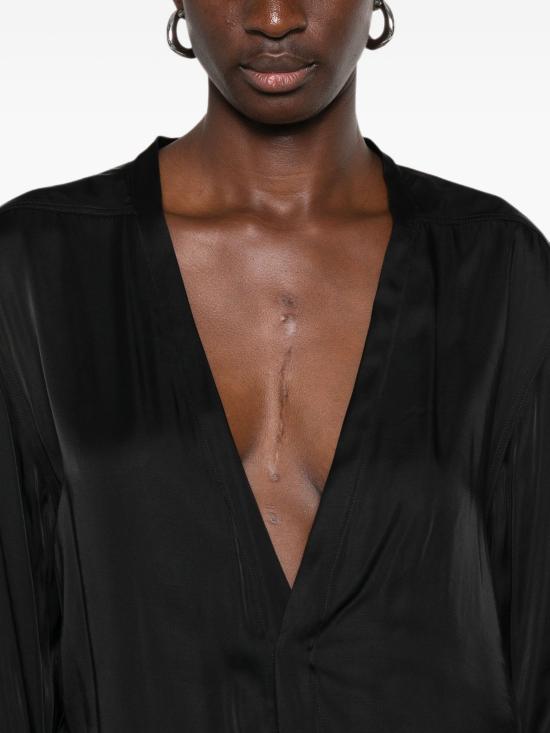 26FW 릭 오웬스 셔츠 RP02F5244 09 BLACK - RICK OWENS