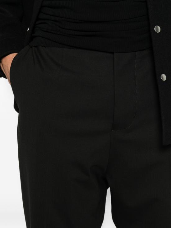 26FW 릭 오웬스 스트레이트 팬츠 RU02F4363 09 BLACK - RICK OWENS
