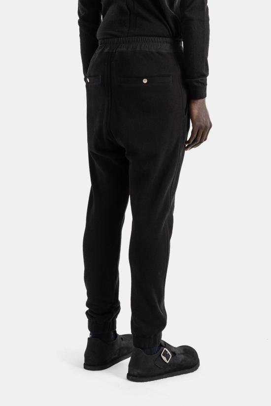 26SS 릭 오웬스 트레이닝/조거 팬츠 RU01F2331 09 BLACK - RICK OWENS