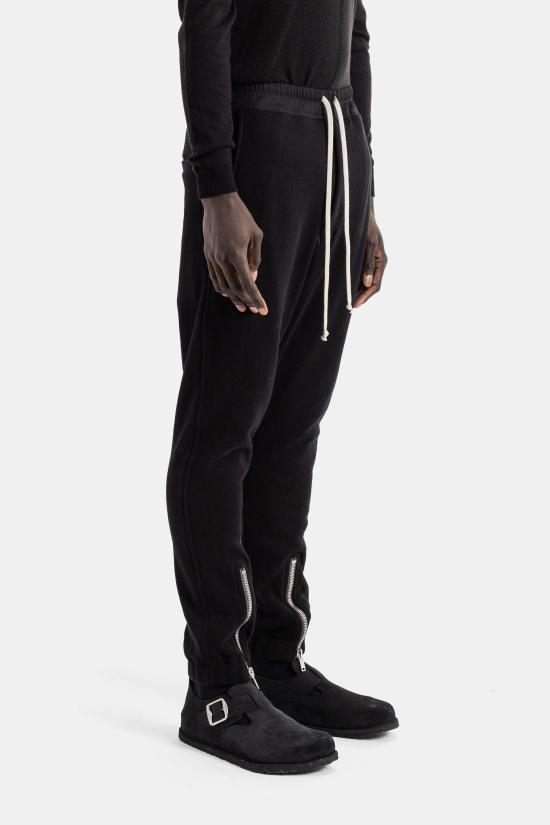 26SS 릭 오웬스 트레이닝/조거 팬츠 RU01F2331 09 BLACK - RICK OWENS