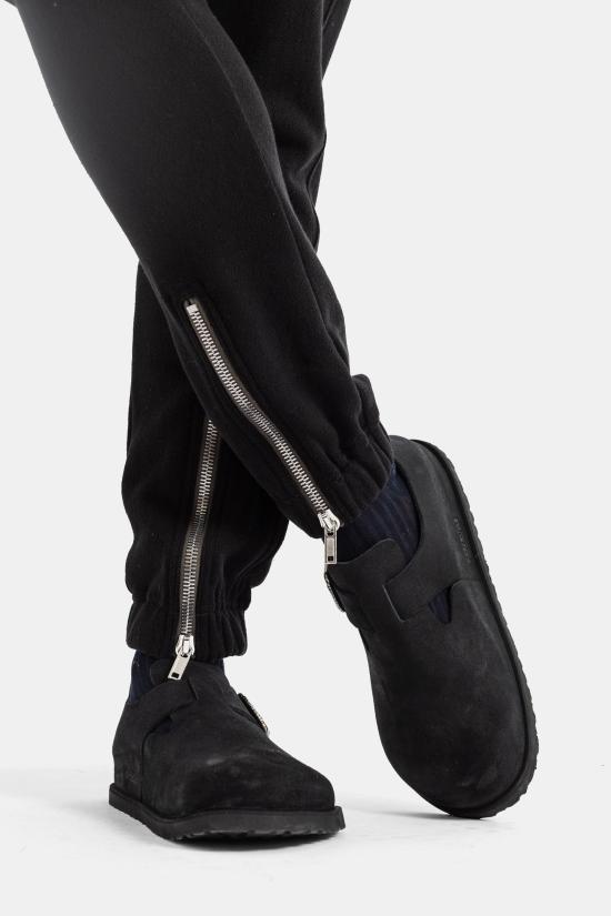 26SS 릭 오웬스 트레이닝/조거 팬츠 RU01F2331 09 BLACK - RICK OWENS