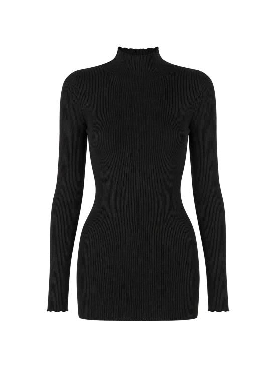 26SS 릭 오웬스 터틀넥 RP01F6621 09 BLACK
