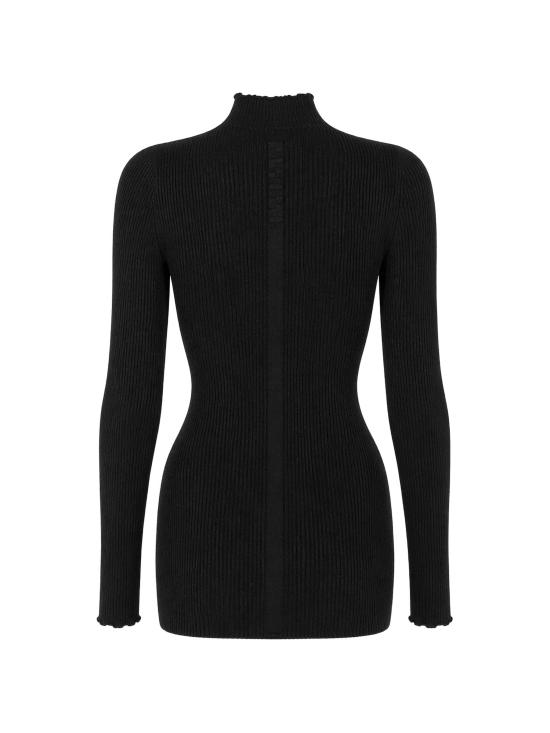 26SS 릭 오웬스 터틀넥 RP01F6621 09 BLACK - RICK OWENS