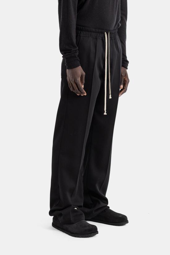 26SS 릭 오웬스 트레이닝/조거 팬츠 RU01F2378 09 BLACK - RICK OWENS
