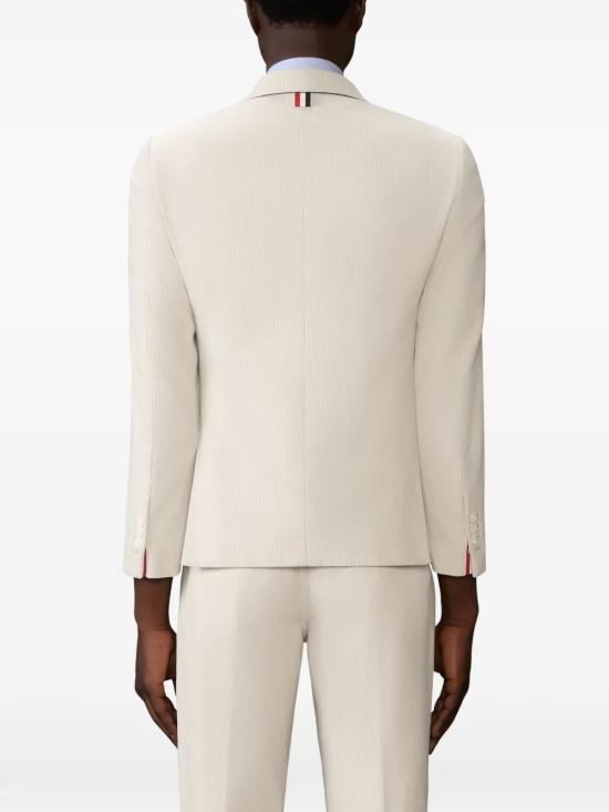 26SS 톰브라운 수트 자켓 MJC001A F0920 113 NATURAL WHITE - THOM BROWNE
