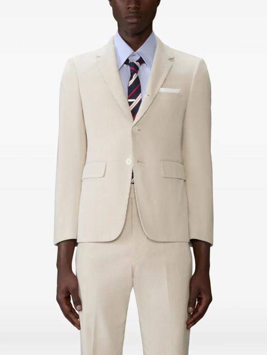 26SS 톰브라운 수트 자켓 MJC001A F0920 113 NATURAL WHITE - THOM BROWNE