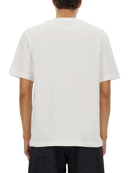 26FW 자크뮈스 그로그랭 로고 티셔츠 TSM00133AJ00226 100 WHITE - JACQUEMUS