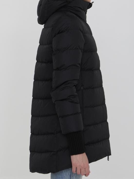 26FW 에르노 나일론 샤모니 A-셰이프 PI0660D12004Z 9389 BLACK - HERNO