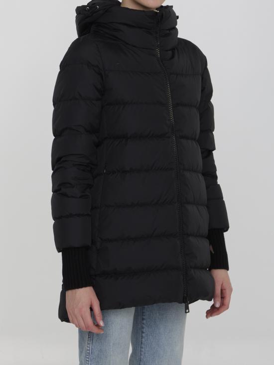 26FW 에르노 나일론 샤모니 A-셰이프 PI0660D12004Z 9389 BLACK - HERNO