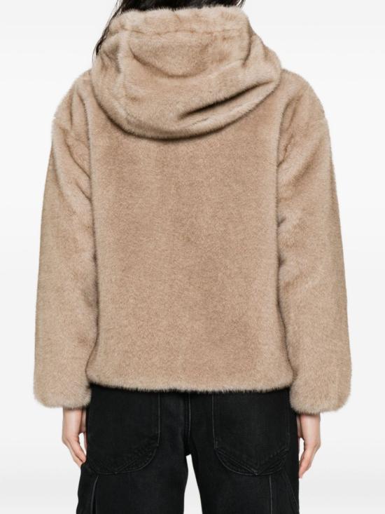 26FW 에르노 멜란지 얼터너티브 밍크 퍼 보머 자켓 GI000318D12739 1985 BEIGE - HERNO