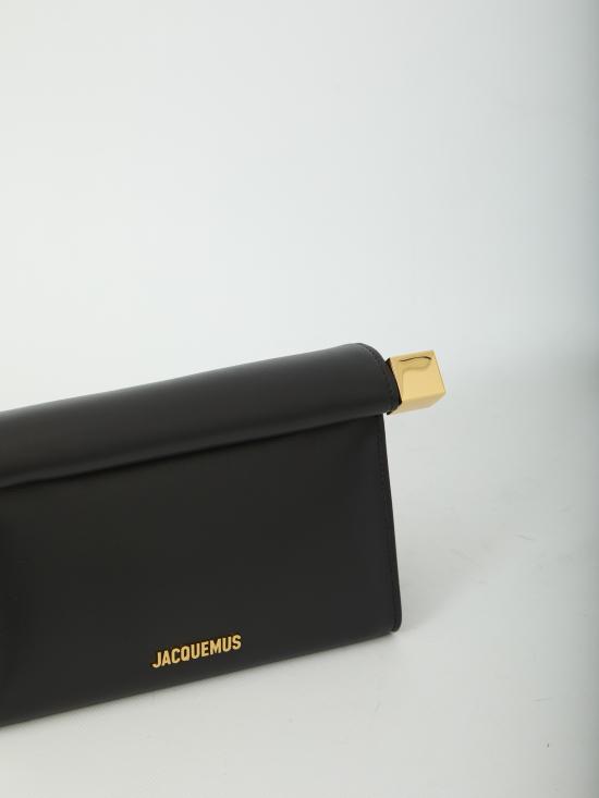 26FW 자크뮈스 클러치/파우치 BAW00472AC27L14 990 BLACK - JACQUEMUS
