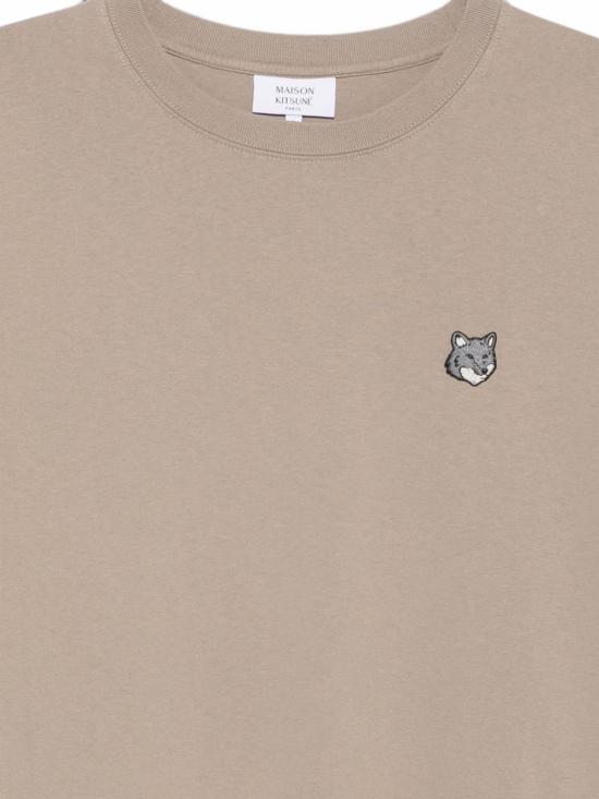 26FW 메종키츠네 긴팔 티셔츠 PM00119KJ70250590 TAUPE - MAISON KITSUNE
