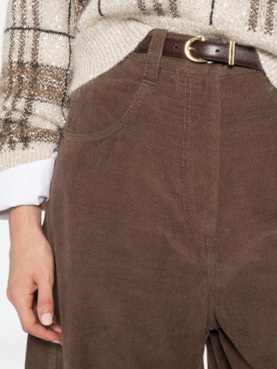 26FW 브루넬로 쿠치넬리 스트레이트 팬츠 MP187P9266C9812 CACAO - BRUNELLO CUCINELLI