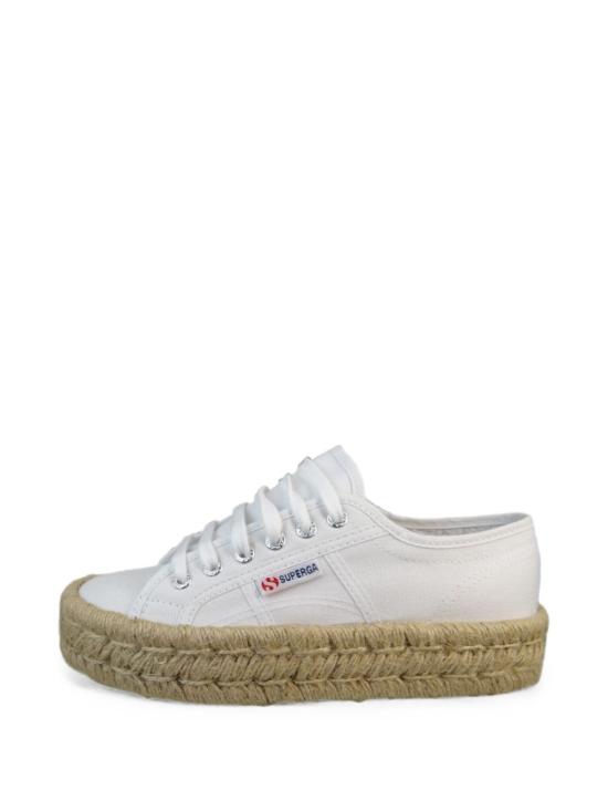 26SS 수페르가 뮬/슬리퍼 S6145EWAJR WHITE BEIGE - SUPERGA