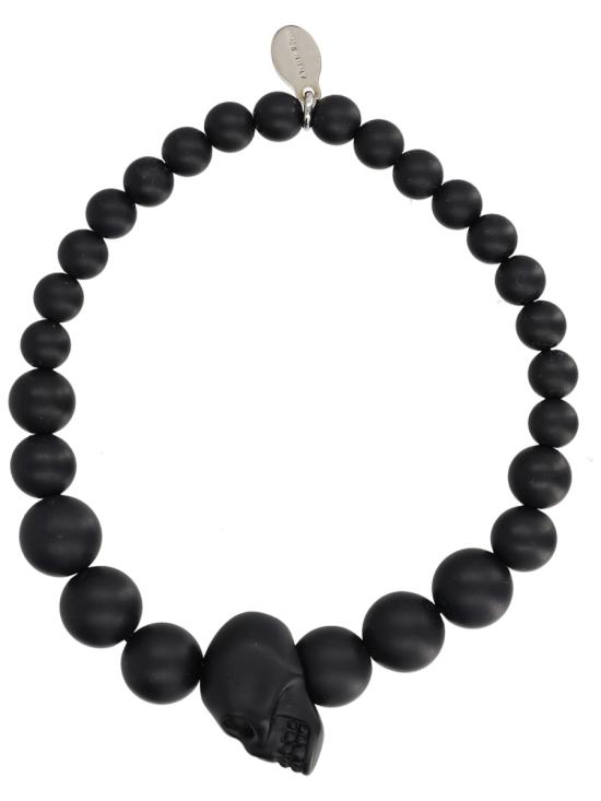  알렉산더 맥퀸 브레이슬릿 858374 J68AA1000 BLACK - ALEXANDER MCQUEEN