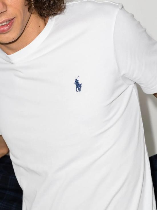 26FW 폴로 랄프로렌 반팔 티셔츠 710680785 003WHITE - POLO RALPH LAUREN