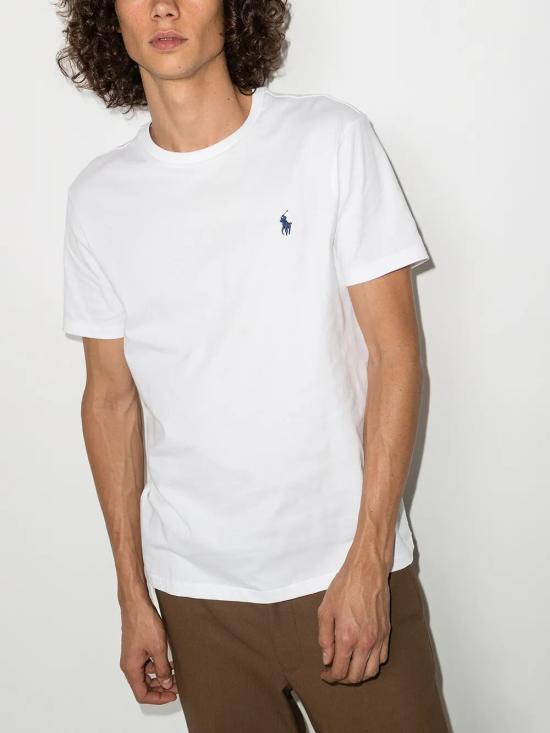 26FW 폴로 랄프로렌 반팔 티셔츠 710680785 003WHITE - POLO RALPH LAUREN