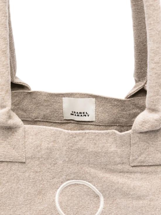 26FW 이자벨마랑 YENKY 옌키 로고 토트백 PM0062FA A1X19M90BE BEIGE - ISABEL MARANT
