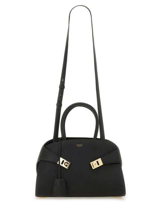  살바토레 페라가모 토트백 766758 215608001 BLACK - SALVATORE FERRAGAMO
