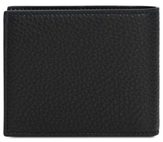 26FW 돌체앤가바나 로고 플레이트 레더 반지갑 BP3102A037080999 black - DOLCE & GABBANA