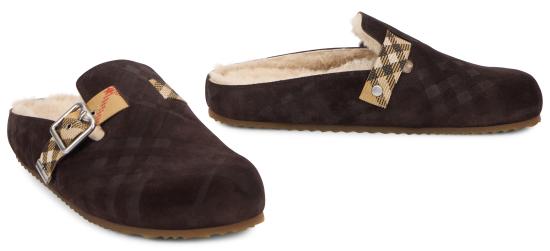 26FW 버버리 뮬/슬리퍼 8127669159952C5158 brown - BURBERRY
