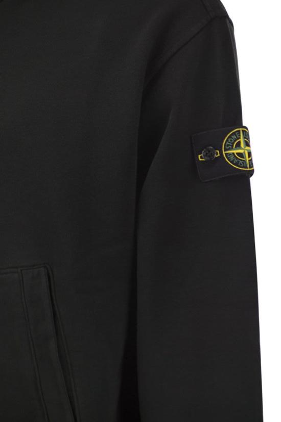 26FW 스톤 아일랜드 후드 티셔츠 L2S156100023S0A20 V0029 BLACK - STONE ISLAND