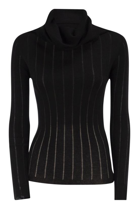 26FW 막스마라 터틀넥 2626366051600 011 BLACK