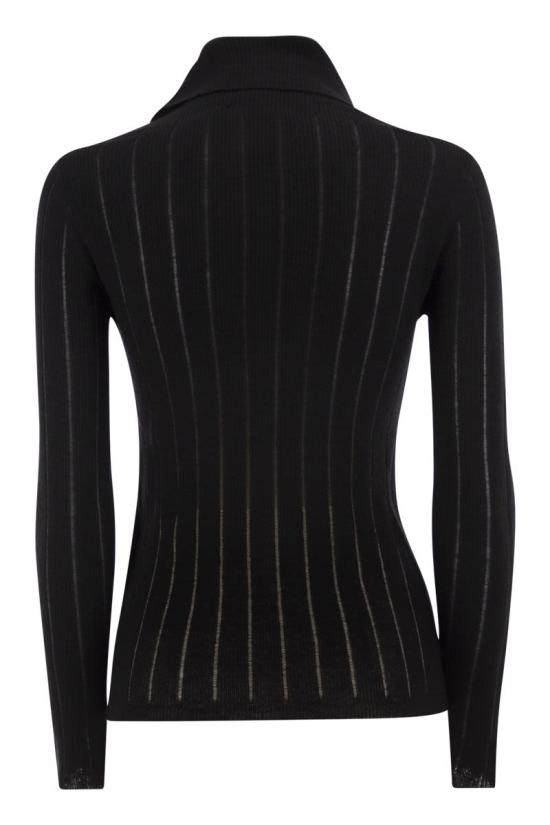 26FW 막스마라 터틀넥 2626366051600 011 BLACK - MAX MARA