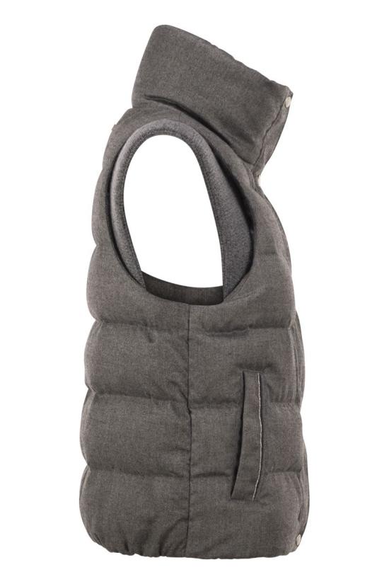 26FW 페세리코 패딩 조끼 A03470DA1945 A73 DARK GREY - PESERICO